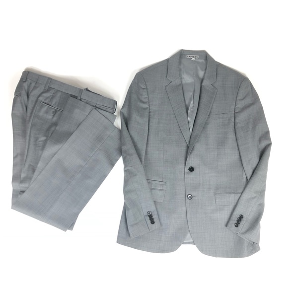 Express Other - Light grey EXPRESS MEN’S 2 piece suit